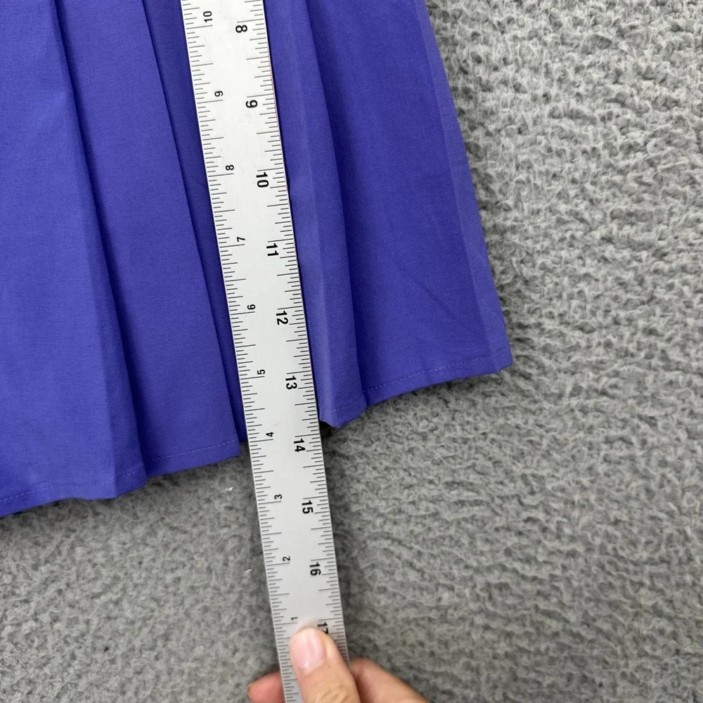 Lululemon Side Pleat High Rise Tennis Skirt Skort Charged Indigo Women's 6